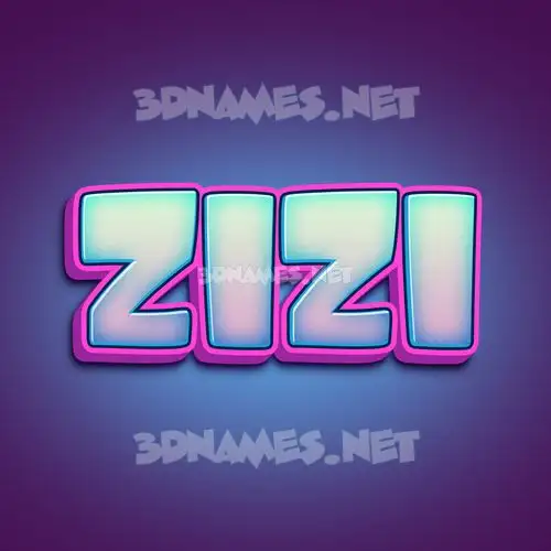 zizi in Phat Purple style - 3D name wallpaper zizi in Phat Purple style - 3D name wallpaper