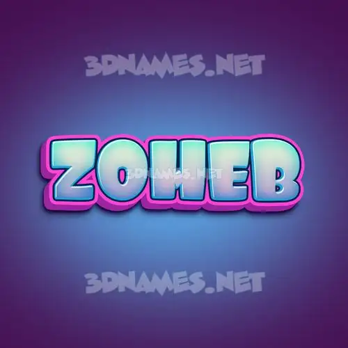 zoheb in Phat Purple style - 3D name wallpaper zoheb in Phat Purple style - 3D name wallpaper