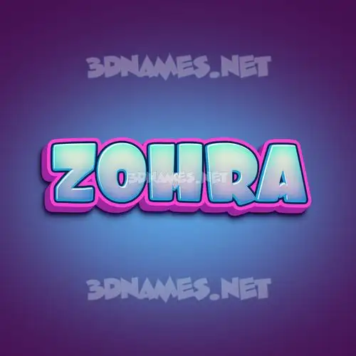 zohra in Phat Purple style - 3D name wallpaper zohra in Phat Purple style - 3D name wallpaper