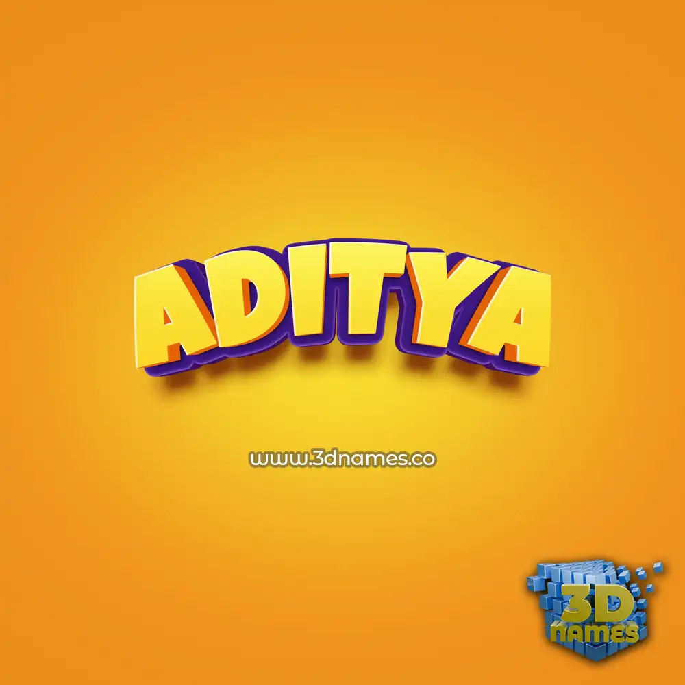 aditya in Orange Toon style - 3D name wallpaper aditya in Orange Toon style - 3D name wallpaper