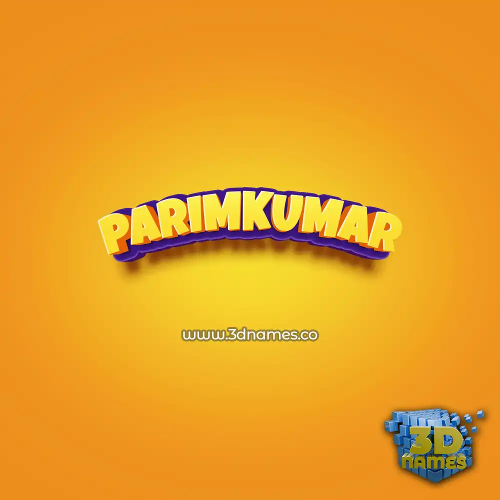 parimkumar in Orange Toon style - 3D name wallpaper parimkumar in Orange Toon style - 3D name wallpaper