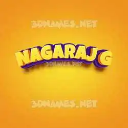 nagaraj g in Orange Toon style - 3D name wallpaper