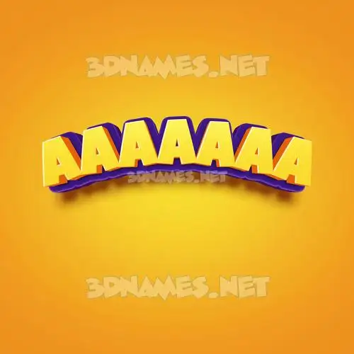 aaaaaaa in Orange Toon style - 3D name wallpaper aaaaaaa in Orange Toon style - 3D name wallpaper