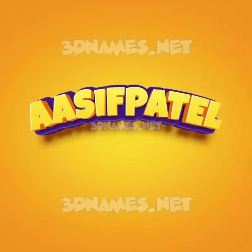 aasifpatel in Orange Toon style - 3D name wallpaper aasifpatel in Orange Toon style - 3D name wallpaper