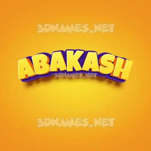 abakash in Orange Toon style - 3D name wallpaper abakash in Orange Toon style - 3D name wallpaper