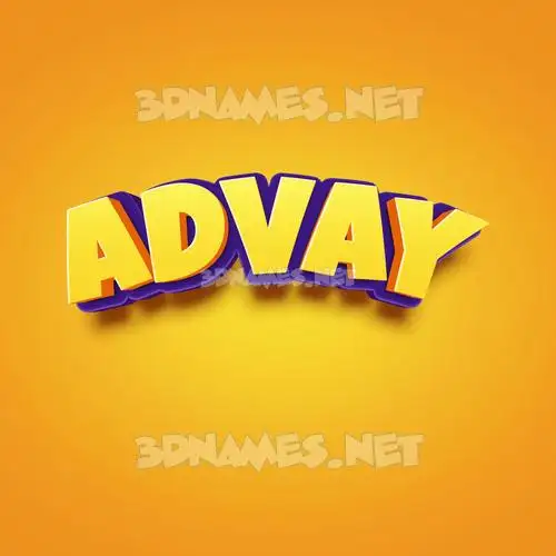 advay in Orange Toon style - 3D name wallpaper advay in Orange Toon style - 3D name wallpaper