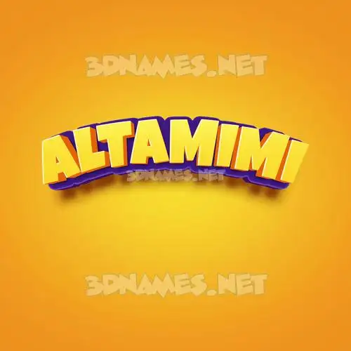 altamimi in Orange Toon style - 3D name wallpaper altamimi in Orange Toon style - 3D name wallpaper