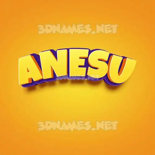 anesu in Orange Toon style - 3D name wallpaper anesu in Orange Toon style - 3D name wallpaper