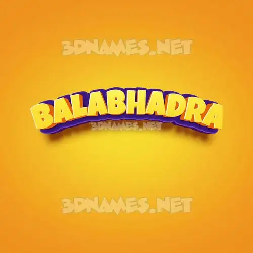 balabhadra in Orange Toon style - 3D name wallpaper balabhadra in Orange Toon style - 3D name wallpaper