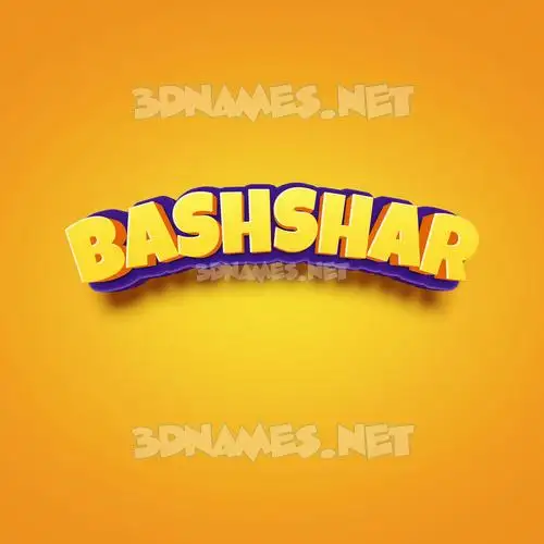 bashshar in Orange Toon style - 3D name wallpaper bashshar in Orange Toon style - 3D name wallpaper