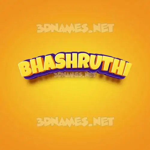 bhashruthi in Orange Toon style - 3D name wallpaper bhashruthi in Orange Toon style - 3D name wallpaper