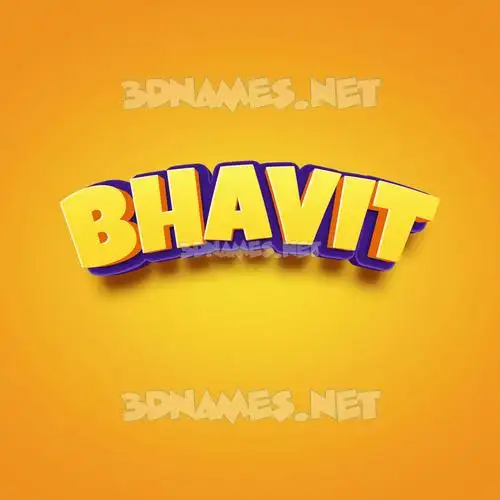 bhavit in Orange Toon style - 3D name wallpaper bhavit in Orange Toon style - 3D name wallpaper