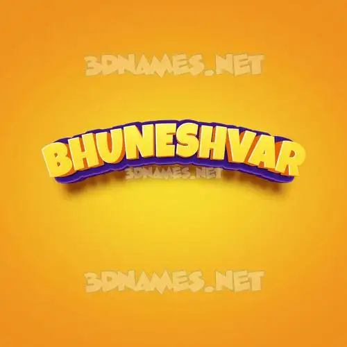 bhuneshvar in Orange Toon style - 3D name wallpaper bhuneshvar in Orange Toon style - 3D name wallpaper