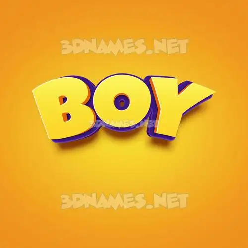 boy in Orange Toon style - 3D name wallpaper boy in Orange Toon style - 3D name wallpaper