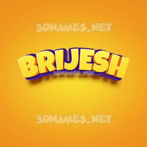 brijesh in Orange Toon style - 3D name wallpaper brijesh in Orange Toon style - 3D name wallpaper