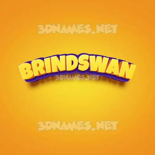 brindswan in Orange Toon style - 3D name wallpaper brindswan in Orange Toon style - 3D name wallpaper