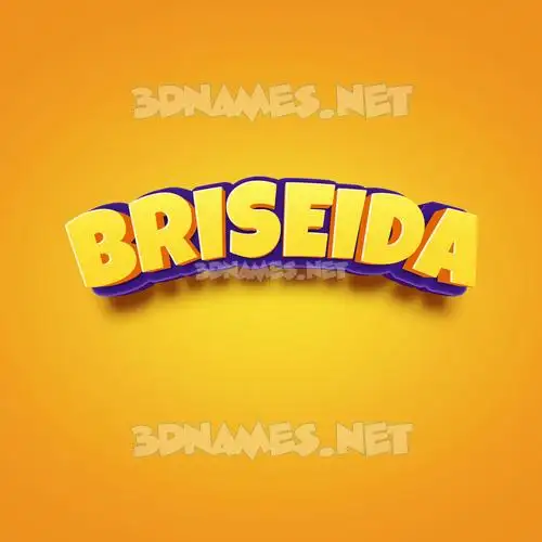 briseida in Orange Toon style - 3D name wallpaper briseida in Orange Toon style - 3D name wallpaper