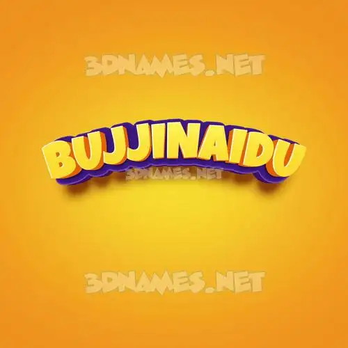bujjinaidu in Orange Toon style - 3D name wallpaper bujjinaidu in Orange Toon style - 3D name wallpaper
