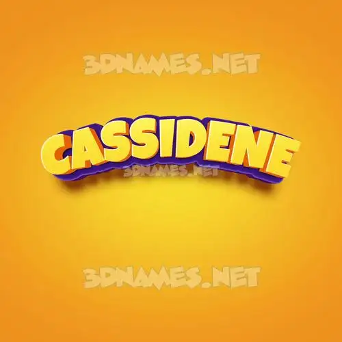 cassidene in Orange Toon style - 3D name wallpaper cassidene in Orange Toon style - 3D name wallpaper