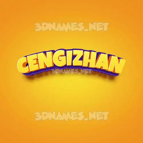 cengizhan in Orange Toon style - 3D name wallpaper cengizhan in Orange Toon style - 3D name wallpaper