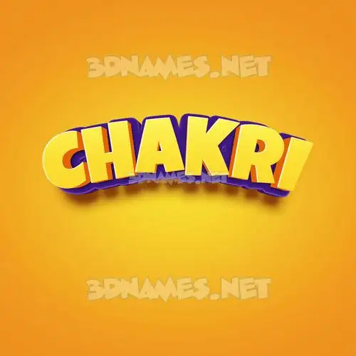 chakri in Orange Toon style - 3D name wallpaper chakri in Orange Toon style - 3D name wallpaper