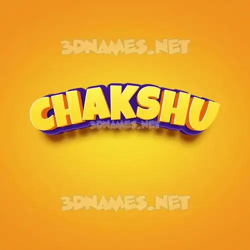 chakshu in Orange Toon style - 3D name wallpaper chakshu in Orange Toon style - 3D name wallpaper