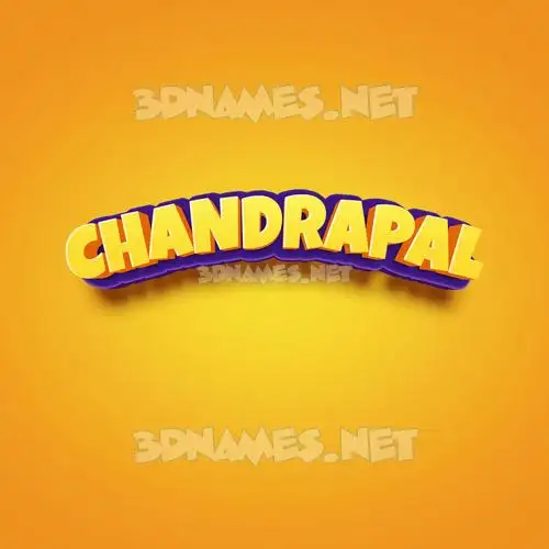 chandrapal in Orange Toon style - 3D name wallpaper chandrapal in Orange Toon style - 3D name wallpaper