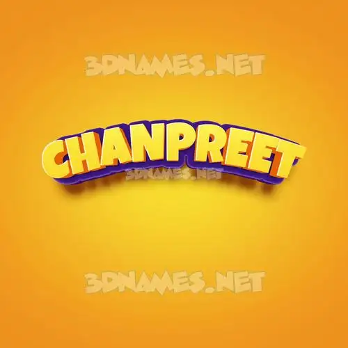 chanpreet in Orange Toon style - 3D name wallpaper chanpreet in Orange Toon style - 3D name wallpaper