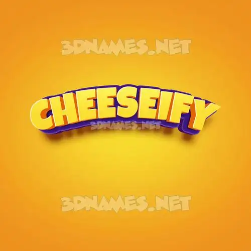 cheeseify in Orange Toon style - 3D name wallpaper cheeseify in Orange Toon style - 3D name wallpaper