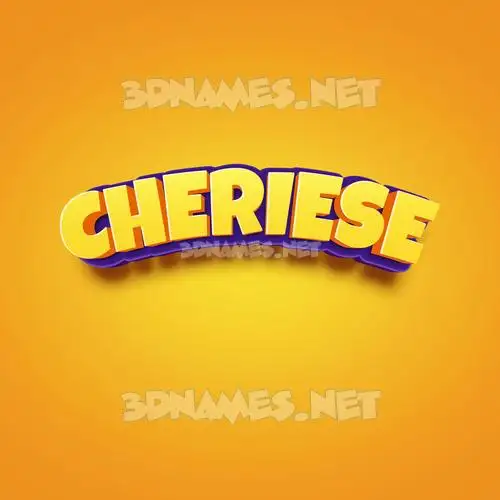 cheriese in Orange Toon style - 3D name wallpaper cheriese in Orange Toon style - 3D name wallpaper