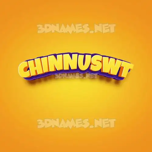chinnuswt in Orange Toon style - 3D name wallpaper chinnuswt in Orange Toon style - 3D name wallpaper