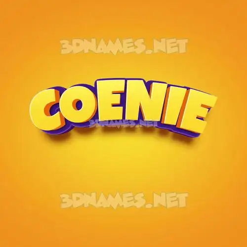 coenie in Orange Toon style - 3D name wallpaper coenie in Orange Toon style - 3D name wallpaper