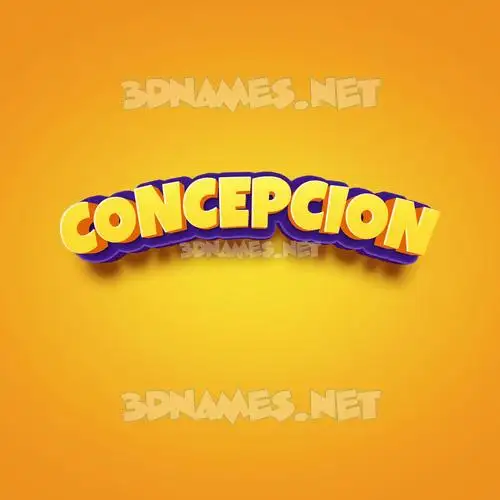 concepcion in Orange Toon style - 3D name wallpaper concepcion in Orange Toon style - 3D name wallpaper