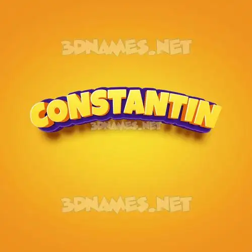 constantin in Orange Toon style - 3D name wallpaper constantin in Orange Toon style - 3D name wallpaper