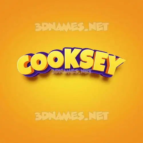 cooksey in Orange Toon style - 3D name wallpaper cooksey in Orange Toon style - 3D name wallpaper
