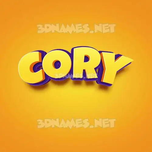 cory in Orange Toon style - 3D name wallpaper cory in Orange Toon style - 3D name wallpaper