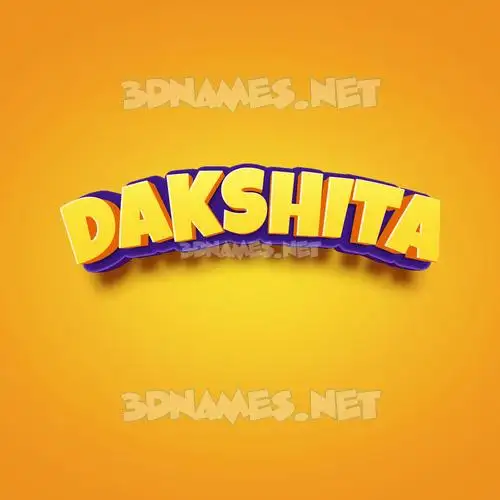 dakshita in Orange Toon style - 3D name wallpaper dakshita in Orange Toon style - 3D name wallpaper