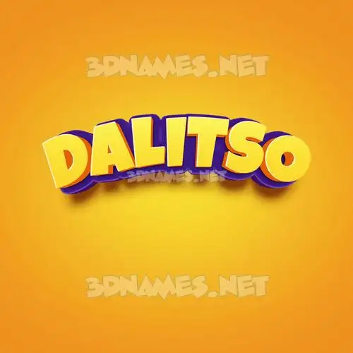 dalitso in Orange Toon style - 3D name wallpaper dalitso in Orange Toon style - 3D name wallpaper