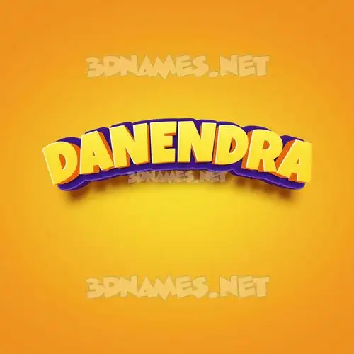 danendra in Orange Toon style - 3D name wallpaper danendra in Orange Toon style - 3D name wallpaper