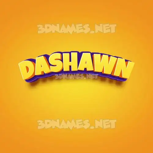 dashawn in Orange Toon style - 3D name wallpaper dashawn in Orange Toon style - 3D name wallpaper