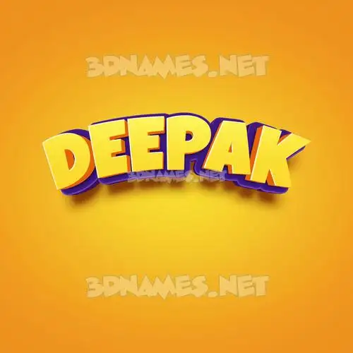 deepak in Orange Toon style - 3D name wallpaper deepak in Orange Toon style - 3D name wallpaper