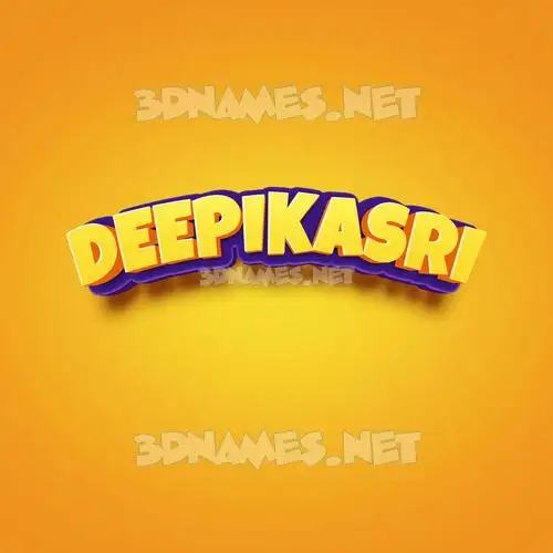 deepikasri in Orange Toon style - 3D name wallpaper deepikasri in Orange Toon style - 3D name wallpaper