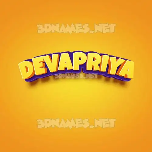 devapriya in Orange Toon style - 3D name wallpaper devapriya in Orange Toon style - 3D name wallpaper
