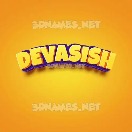 devasish in Orange Toon style - 3D name wallpaper devasish in Orange Toon style - 3D name wallpaper