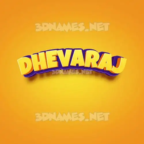 dhevaraj in Orange Toon style - 3D name wallpaper dhevaraj in Orange Toon style - 3D name wallpaper