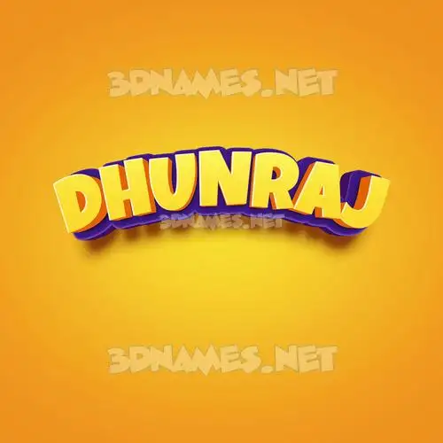 dhunraj in Orange Toon style - 3D name wallpaper dhunraj in Orange Toon style - 3D name wallpaper
