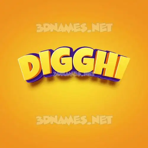digghi in Orange Toon style - 3D name wallpaper digghi in Orange Toon style - 3D name wallpaper