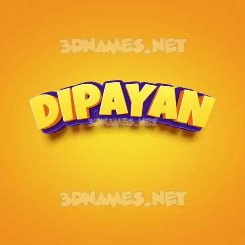 dipayan in Orange Toon style - 3D name wallpaper dipayan in Orange Toon style - 3D name wallpaper