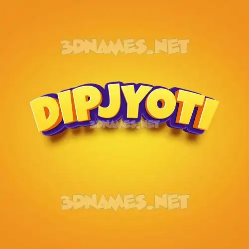 dipjyoti in Orange Toon style - 3D name wallpaper dipjyoti in Orange Toon style - 3D name wallpaper
