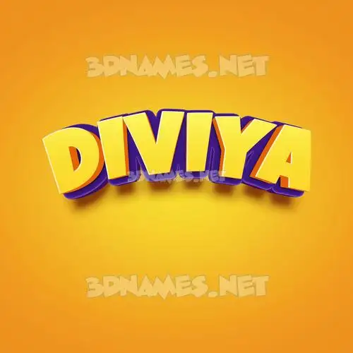 diviya in Orange Toon style - 3D name wallpaper diviya in Orange Toon style - 3D name wallpaper